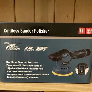 🆕 Cordless Sander Polisher color Red and Black